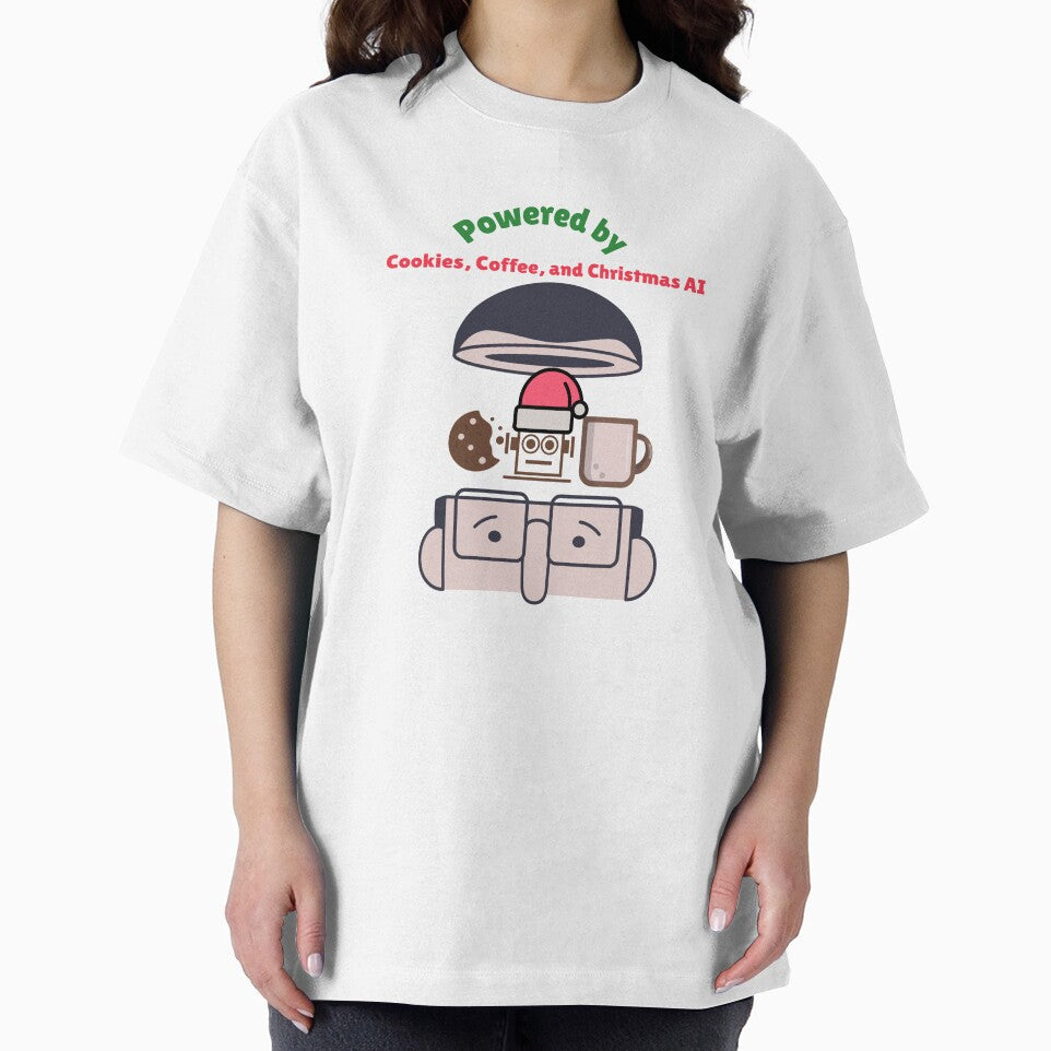 Powered by Cookies, Coffee, and Christmas AI by FWAHAB T-Shirts, Hoodie, Sweatshirt | BlankRebels.com (Image 2)