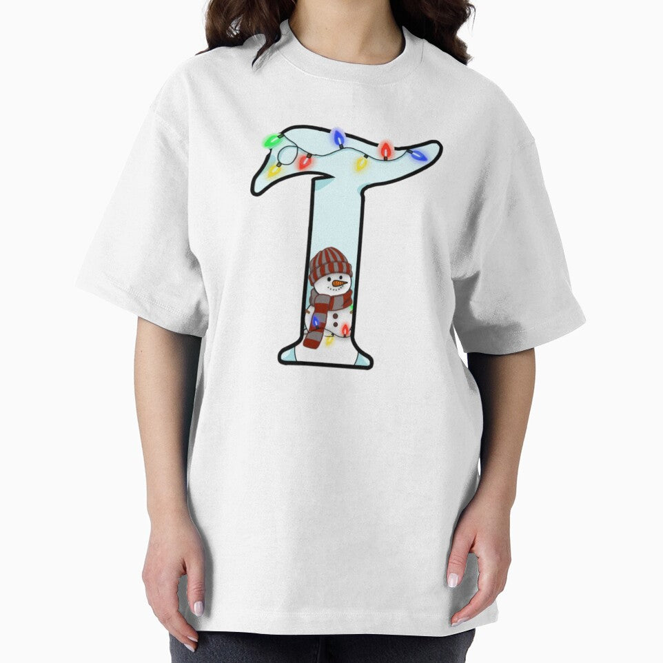 Holiday themed letter T by Artistkhg T-Shirts, Hoodie, Sweatshirt | BlankRebels.com (Image 2)