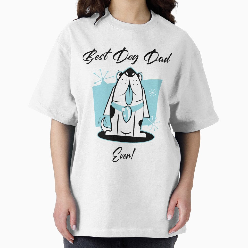 Best Dog Dad Ever Retro Mid Century Modern by Guarddogdrive T-Shirts, Hoodie, Sweatshirt | BlankRebels.com (Image 2)
