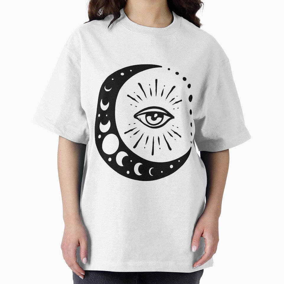 All Seeing Eye with the Moon Phase by ParaStickers T-Shirts, Hoodie, Sweatshirt | BlankRebels.com (Image 2)