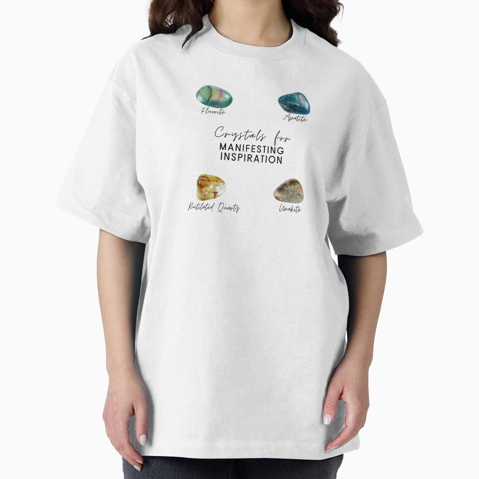 Crystals for Manifesting Inspiration by mooneko T-Shirts, Hoodie, Sweatshirt | BlankRebels.com (Image 2)