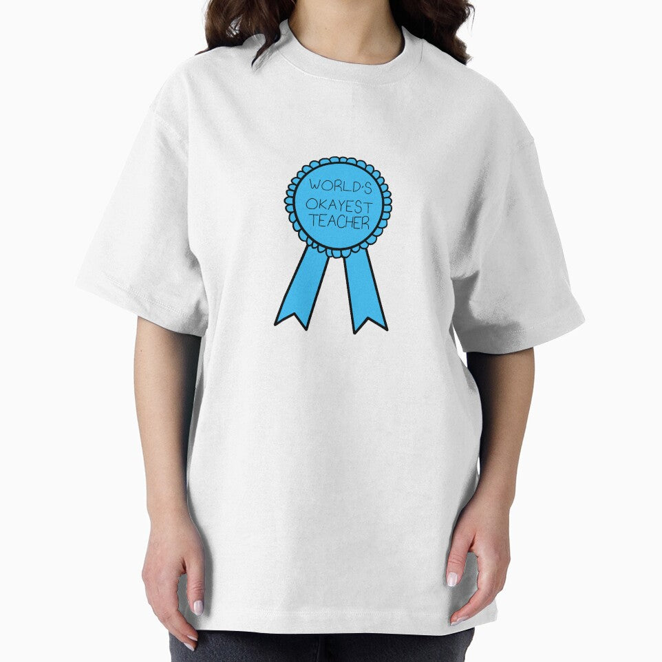 World’s Okayest Teacher Sticker by mjowett T-Shirts, Hoodie, Sweatshirt | BlankRebels.com (Image 2)