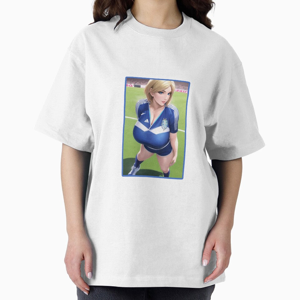 Anime Waifu Goddess Playing Football by shop4fun T-Shirts, Hoodie, Sweatshirt | BlankRebels.com (Image 2)