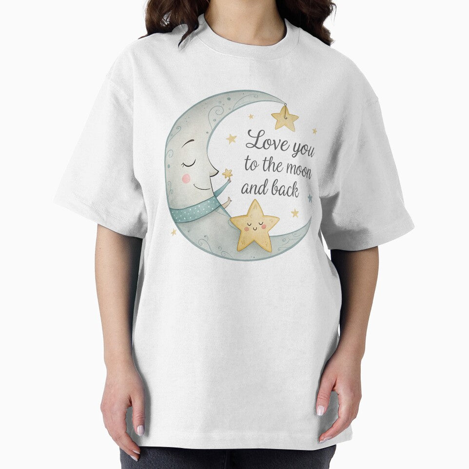 love you to the moon and back by GogoGrove T-Shirts, Hoodie, Sweatshirt | BlankRebels.com (Image 2)
