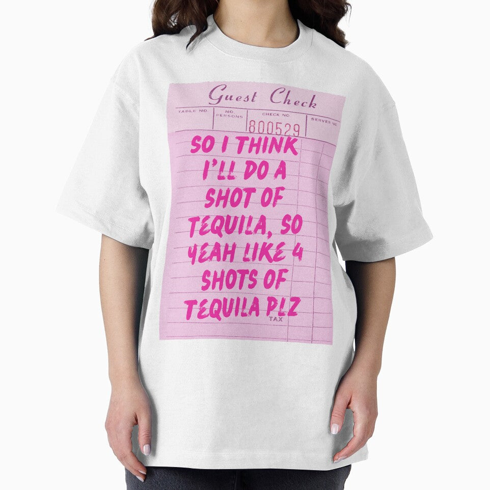 Funny Drinking Quote - One More Shot of Tequila by Zaddie A T-Shirts, Hoodie, Sweatshirt | BlankRebels.com (Image 2)
