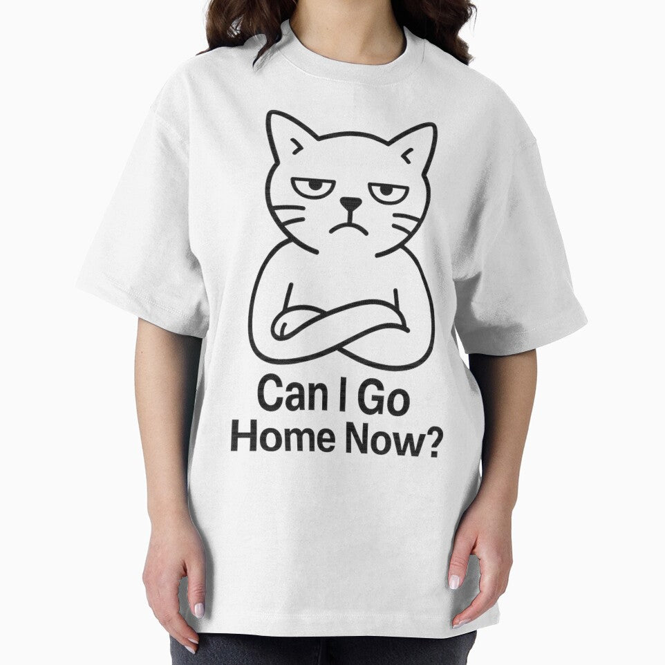 Can I go Home Now? Tee and Hoodie – Home Is Calling | Cozy Antisocial Style for Remote Workers by... (Image 2)