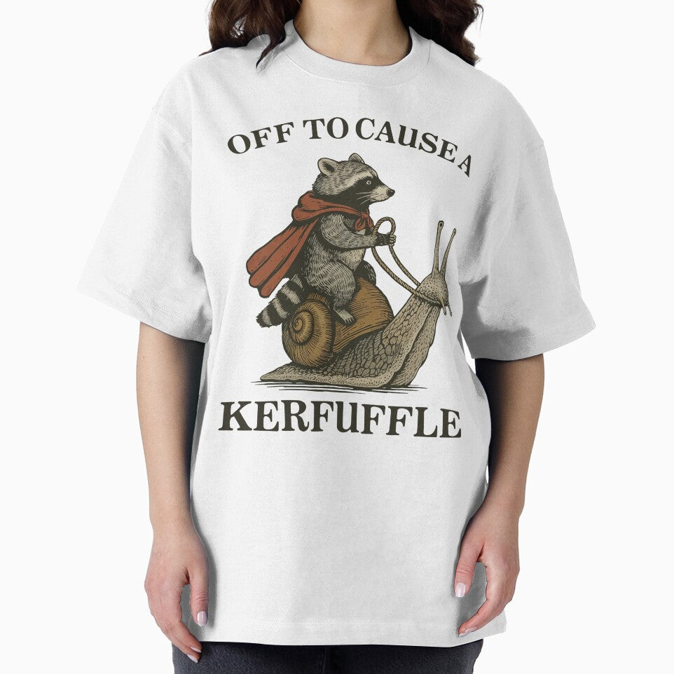 Off To Cause A Kerfuffle Funny Raccoon by MelenebStore T-Shirts, Hoodie, Sweatshirt | BlankRebels.com (Image 2)