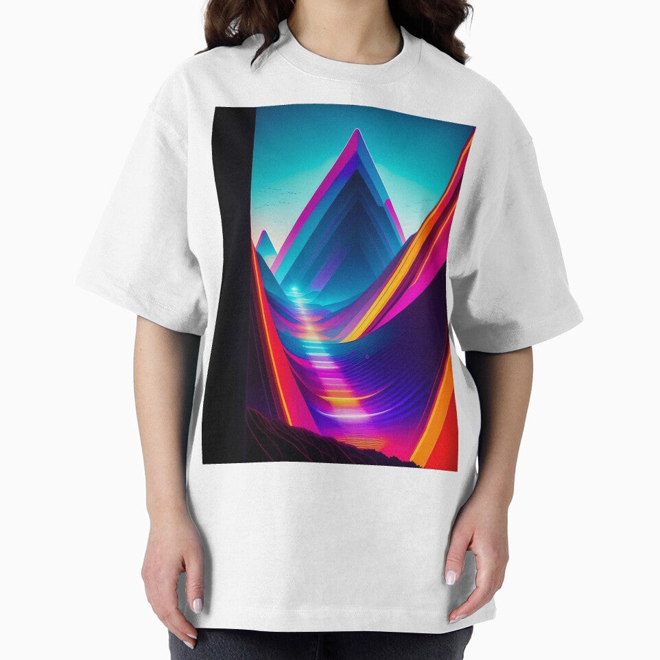 Neon Geometric Abstract Art by Esterlane T-Shirts, Hoodie, Sweatshirt | BlankRebels.com (Image 2)