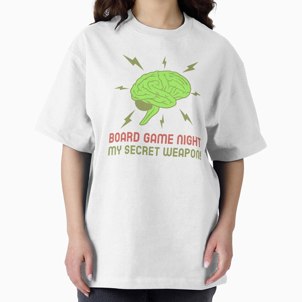 Board Game Night: My Secret Weapon by BestMerchnTees T-Shirts, Hoodie, Sweatshirt | BlankRebels.com (Image 2)