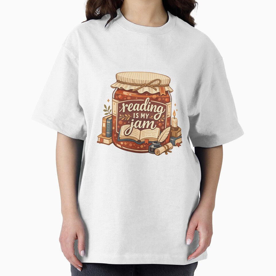 Reading Is My Jam Quiet Pages Happy Place flowers candles ink by HumansStuck12 T-Shirts, Hoodie, Sweatshirt (Image 2)