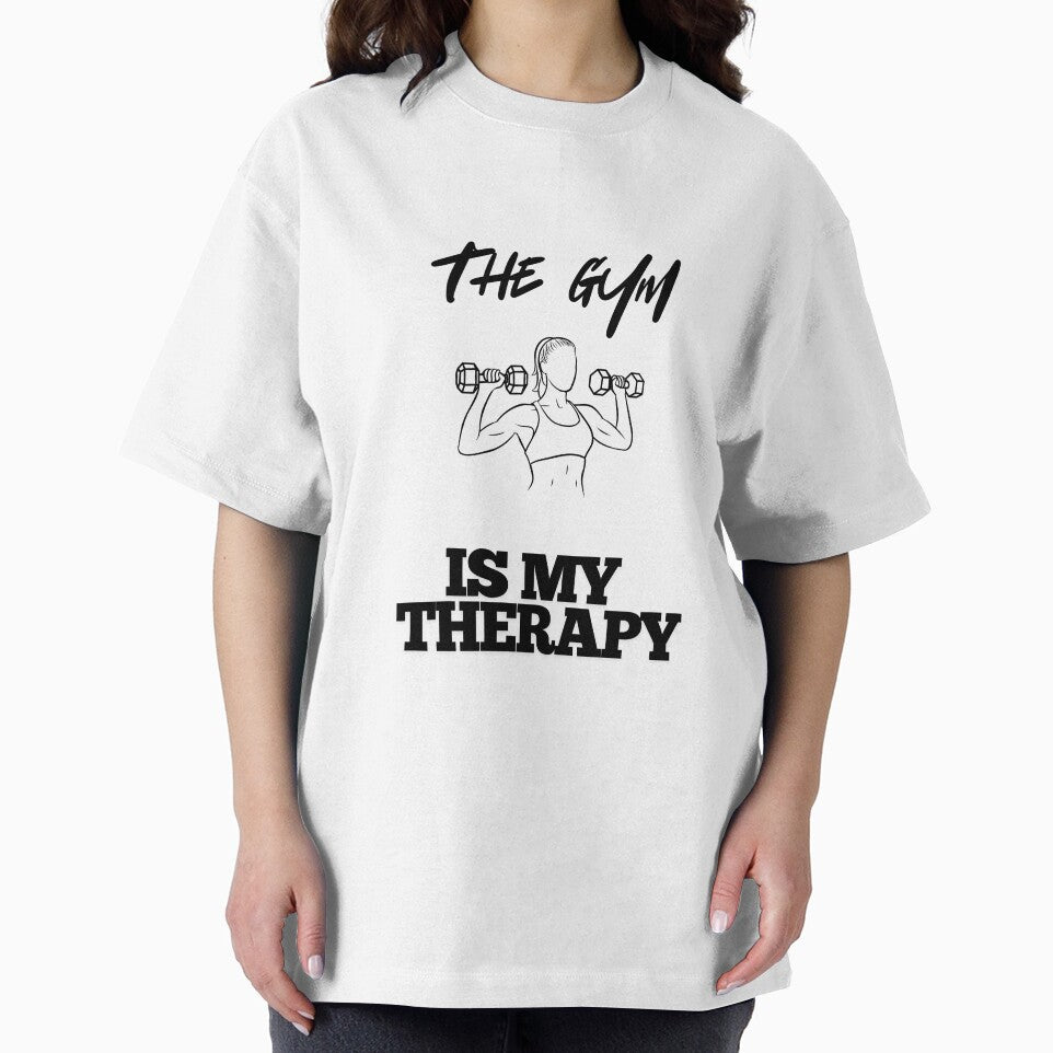 The gym is my therapy by CultDigHoriz T-Shirts, Hoodie, Sweatshirt | BlankRebels.com (Image 2)