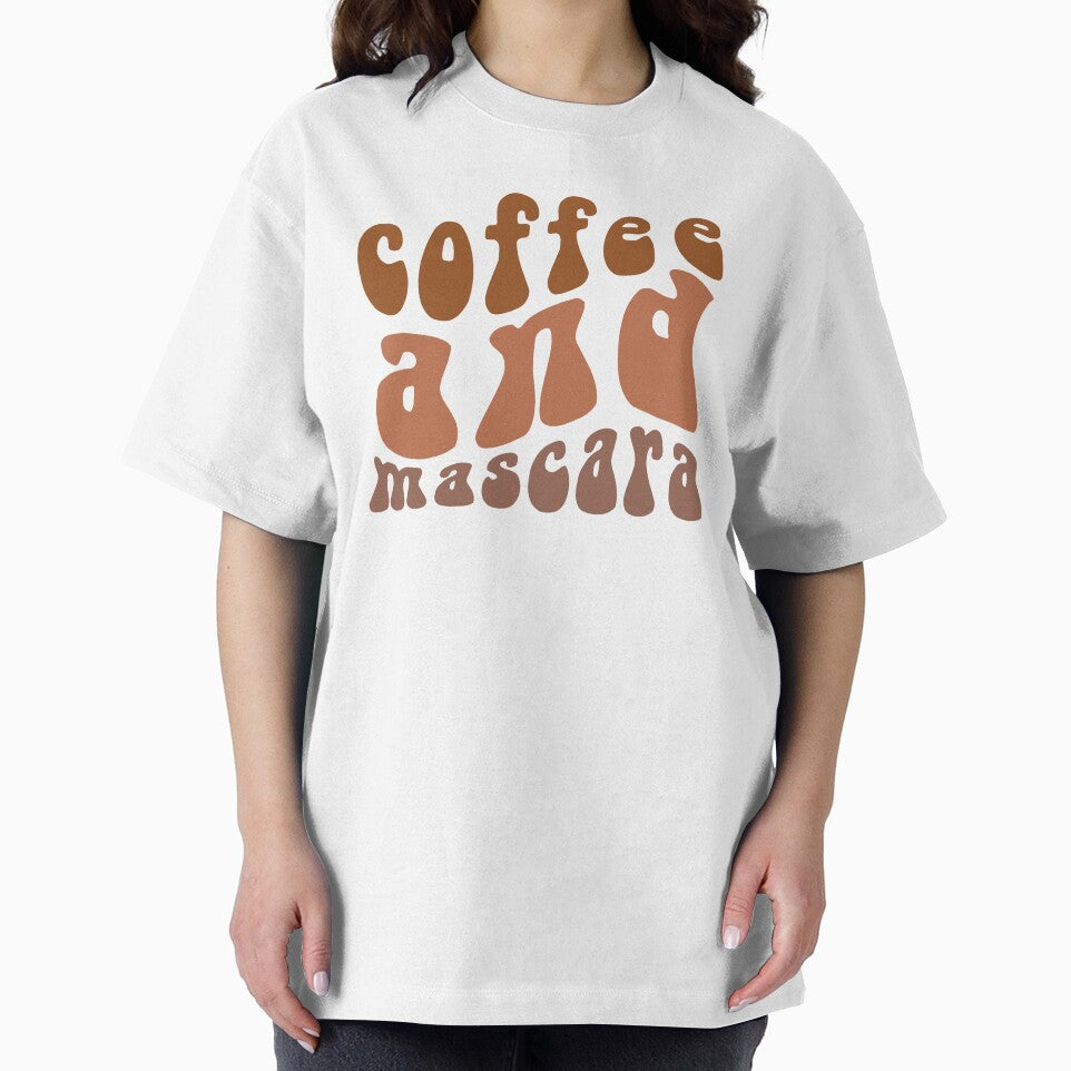 Coffee and Mascara – Fun Coffee & Beauty Quote by artcultreone T-Shirts, Hoodie, Sweatshirt | BlankRebels.com (Image 2)