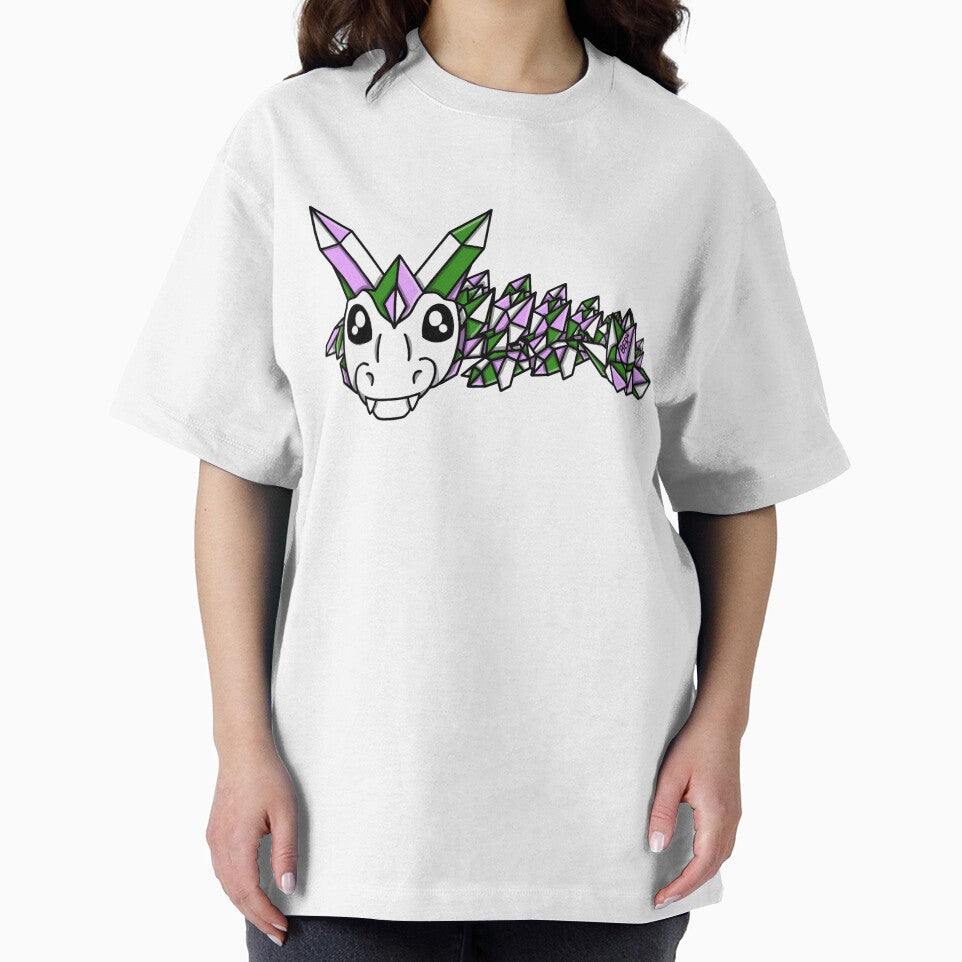 Genderqueer Pride Crystal Fidget Dragon by SentABear T-Shirts, Hoodie, Sweatshirt | BlankRebels.com (Image 2)