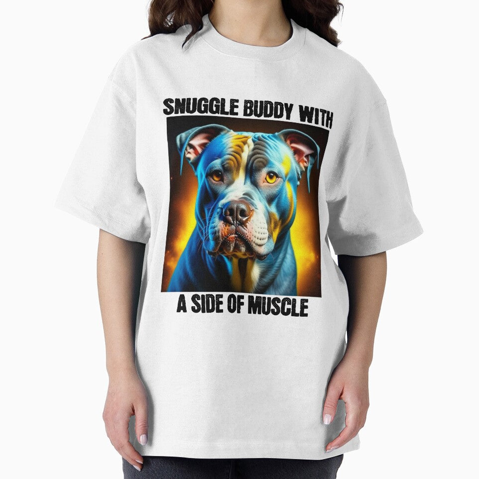 Snuggle Buddy - Funny Pitbull by BlueCoastPOD T-Shirts, Hoodie, Sweatshirt | BlankRebels.com (Image 2)