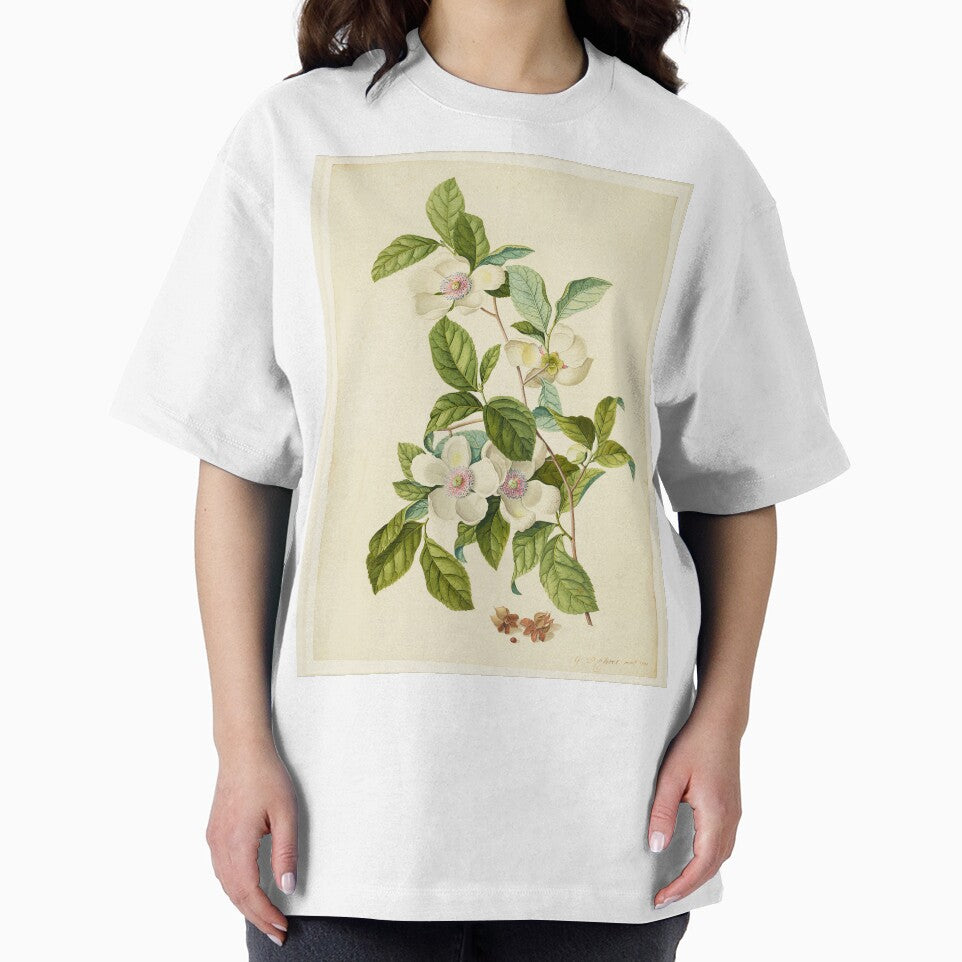 Silky Camellia - Stewartia malacodendron by FloraObscura T-Shirts, Hoodie, Sweatshirt | BlankRebels.com (Image 2)
