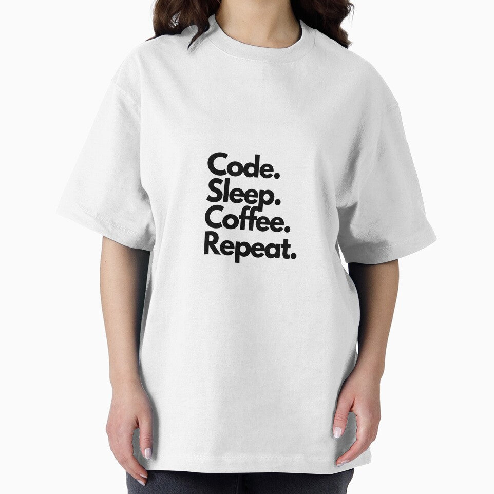 Code. Sleep. Cofee. by luizarusu T-Shirts, Hoodie, Sweatshirt | BlankRebels.com (Image 2)