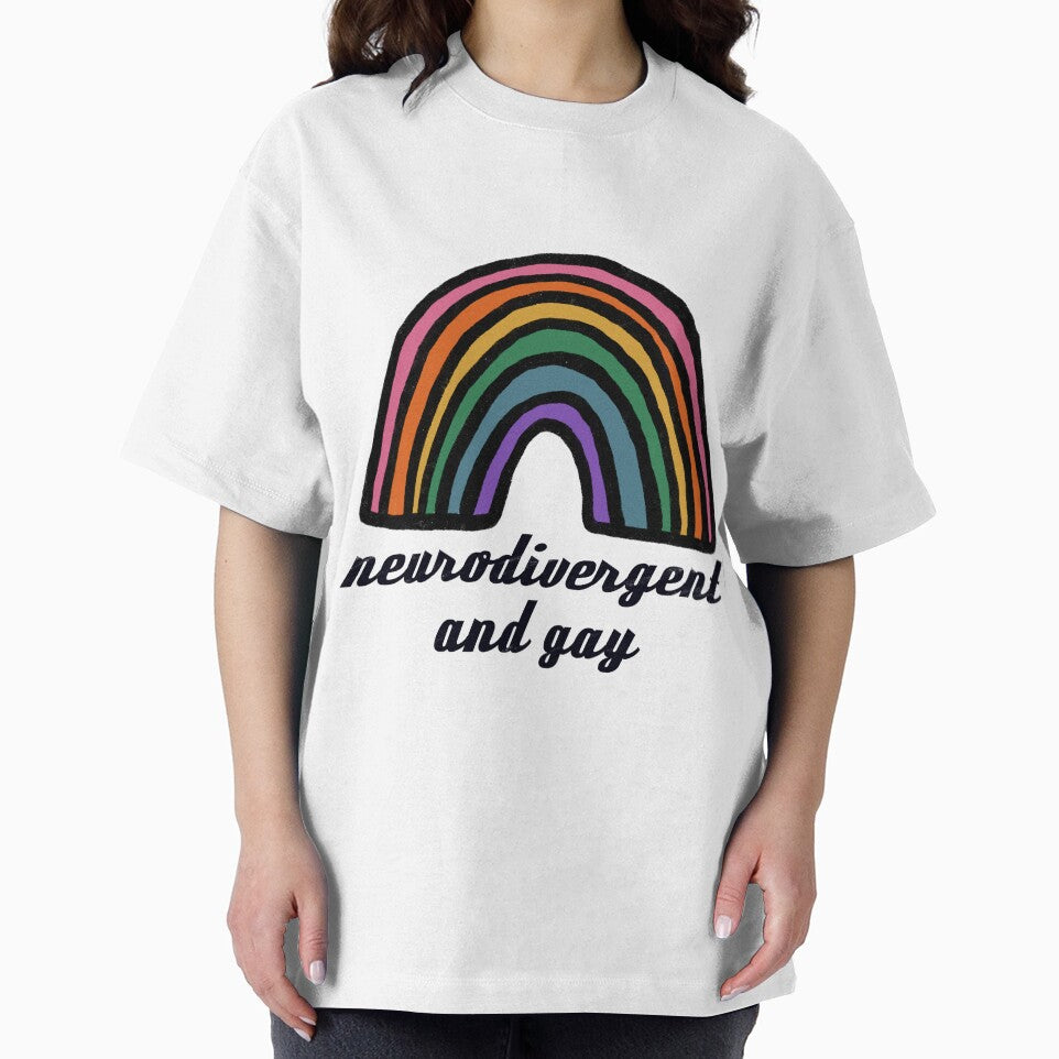 neurodivergent and gay by raesins T-Shirts, Hoodie, Sweatshirt | BlankRebels.com (Image 2)