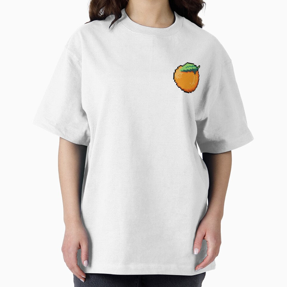 Pixel Orange - pixel food art by LittleFoodShop T-Shirts, Hoodie, Sweatshirt | BlankRebels.com (Image 2)