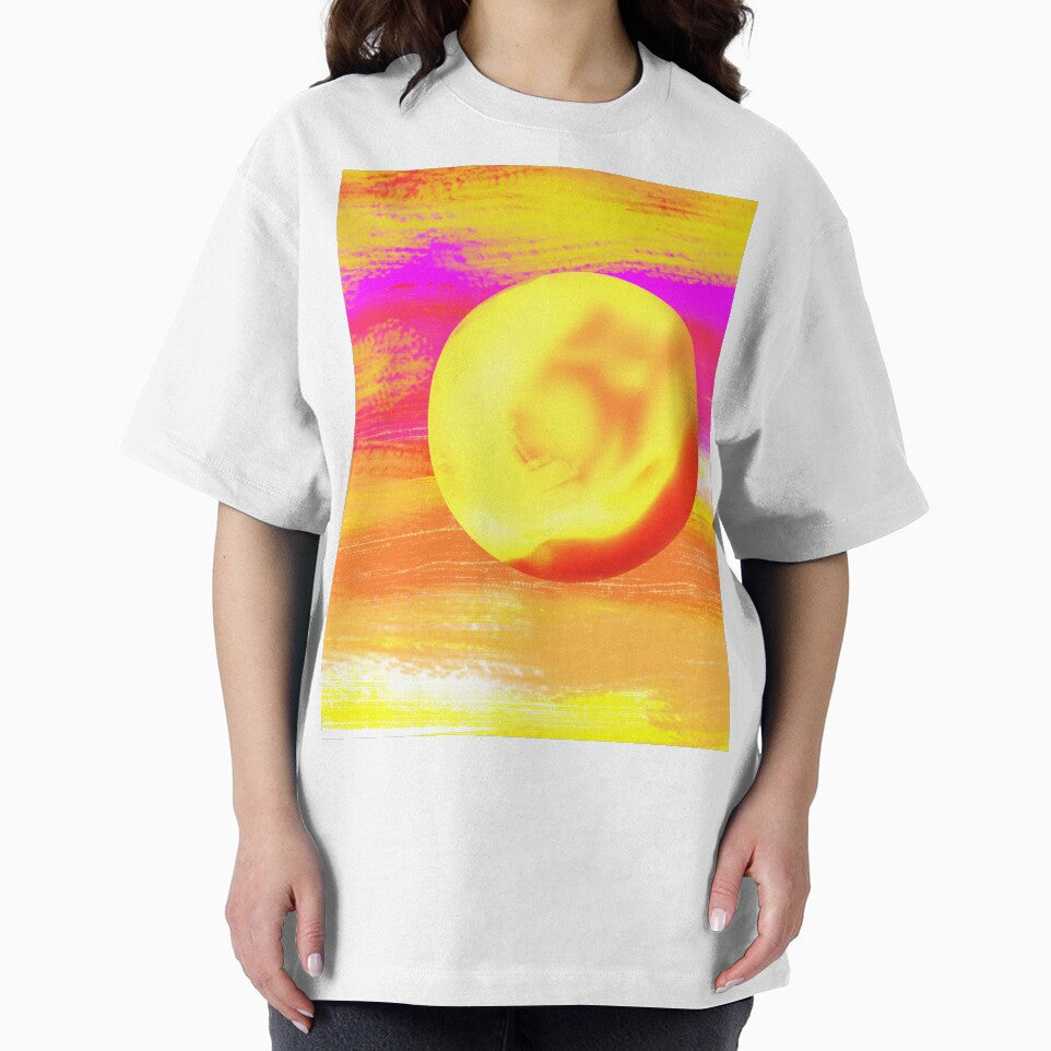 Beautiful Watercolor Yellow Orange Sunset Sky by Tamas Das T-Shirts, Hoodie, Sweatshirt | BlankRebels.com (Image 2)