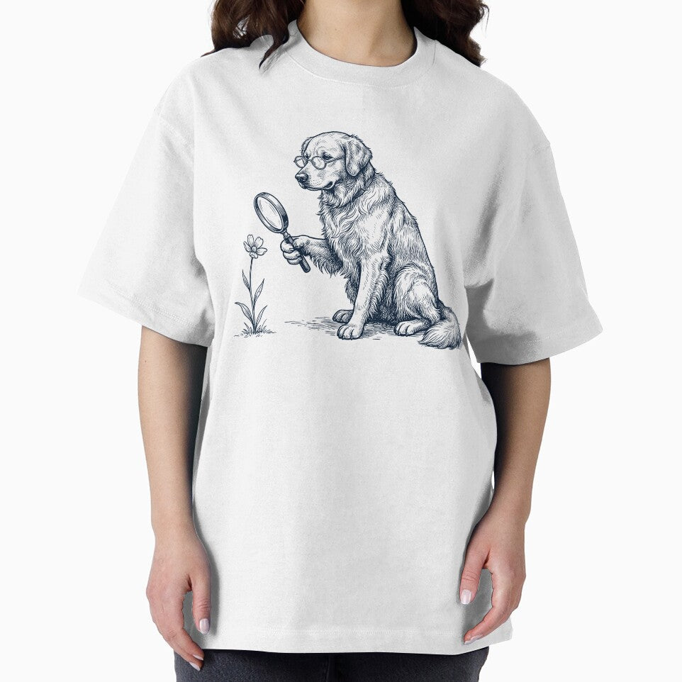 Vintage Golden Retriever Botanist Flower Dog Mom Dad by DoodleTortle T-Shirts, Hoodie, Sweatshirt | BlankRebels.com (Image 2)