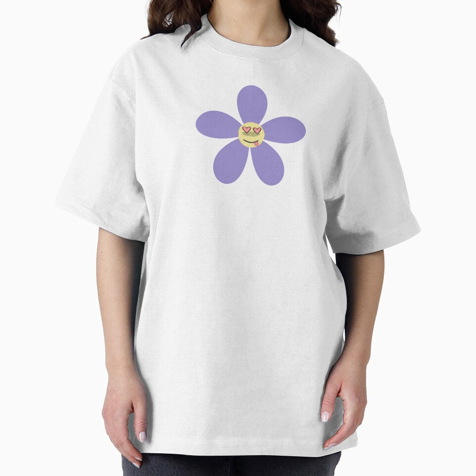 Cute Kidcore Flower with Heart Eyes by SYNTASTIC T-Shirts, Hoodie, Sweatshirt | BlankRebels.com (Image 2)