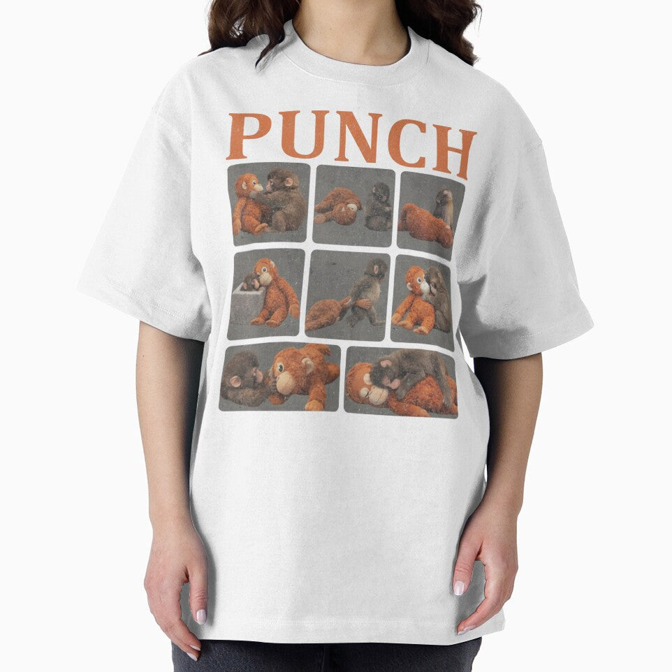 Punch Baby Monkey, Small But Brave, Abandoned Rescue Story Gift by Masaw T-Shirts, Hoodie, Sweatshirt (Image 2)