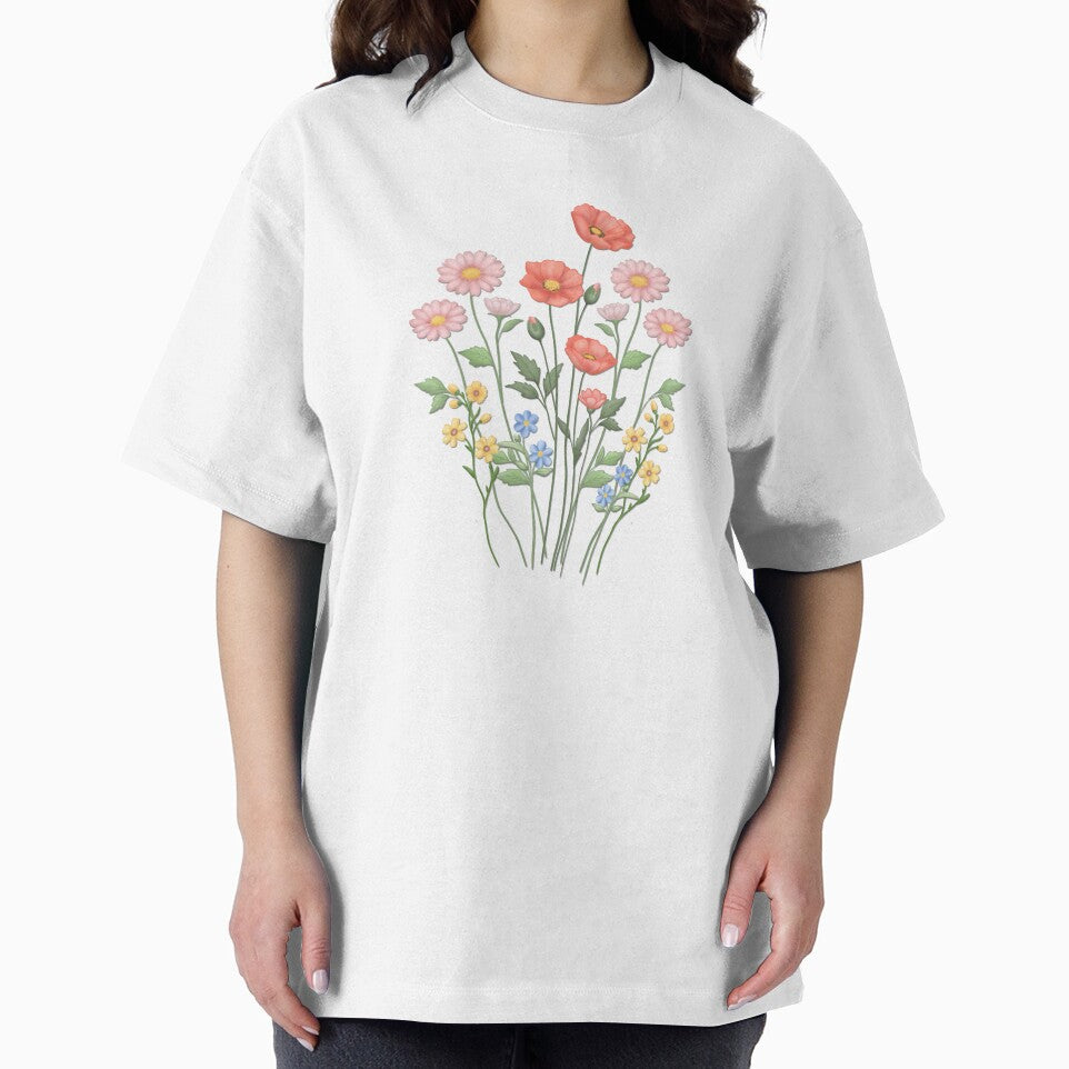 Spring Wildflower Seamless Floral Pattern by LiudmylaMaika T-Shirts, Hoodie, Sweatshirt | BlankRebels.com (Image 2)