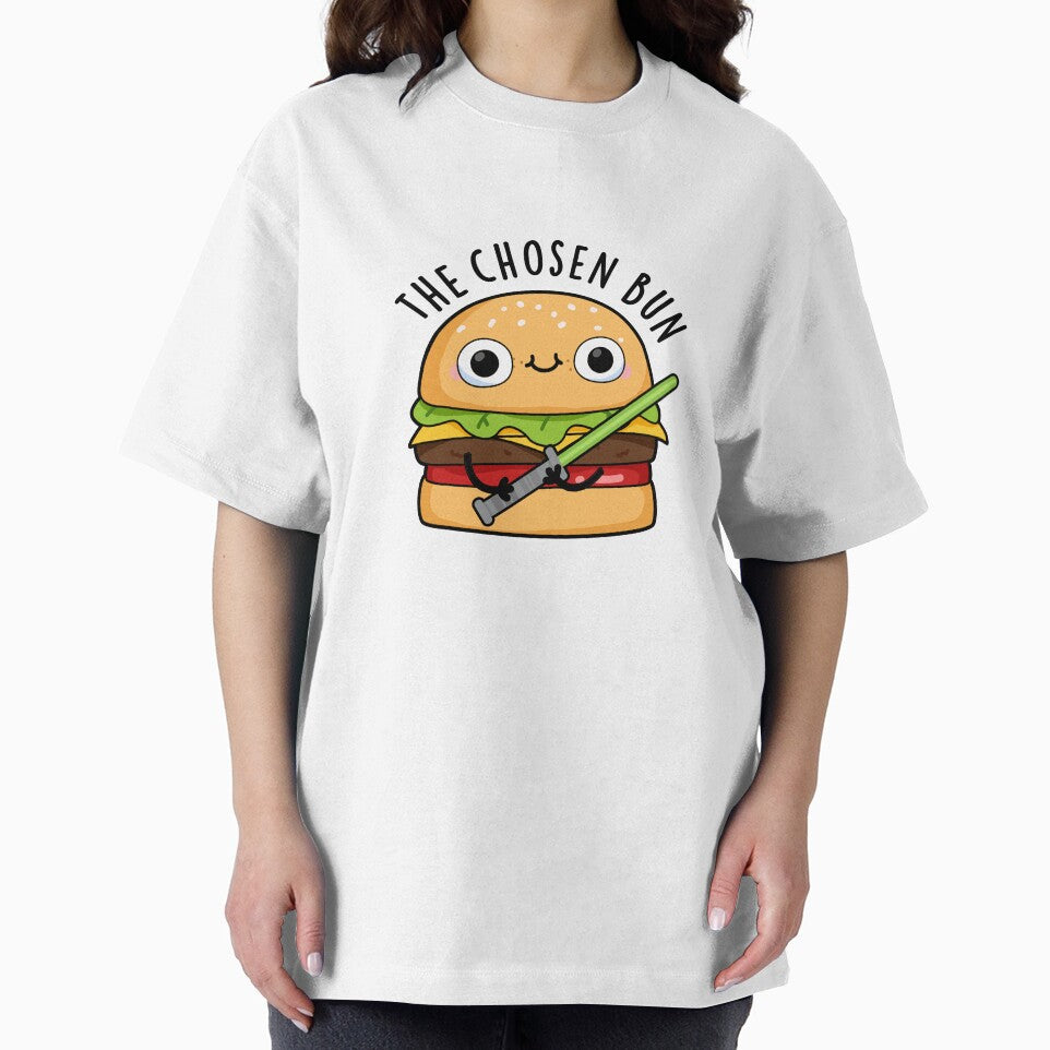 The Chosen Bun Funny Food Warrior Bun Pun by punnybone