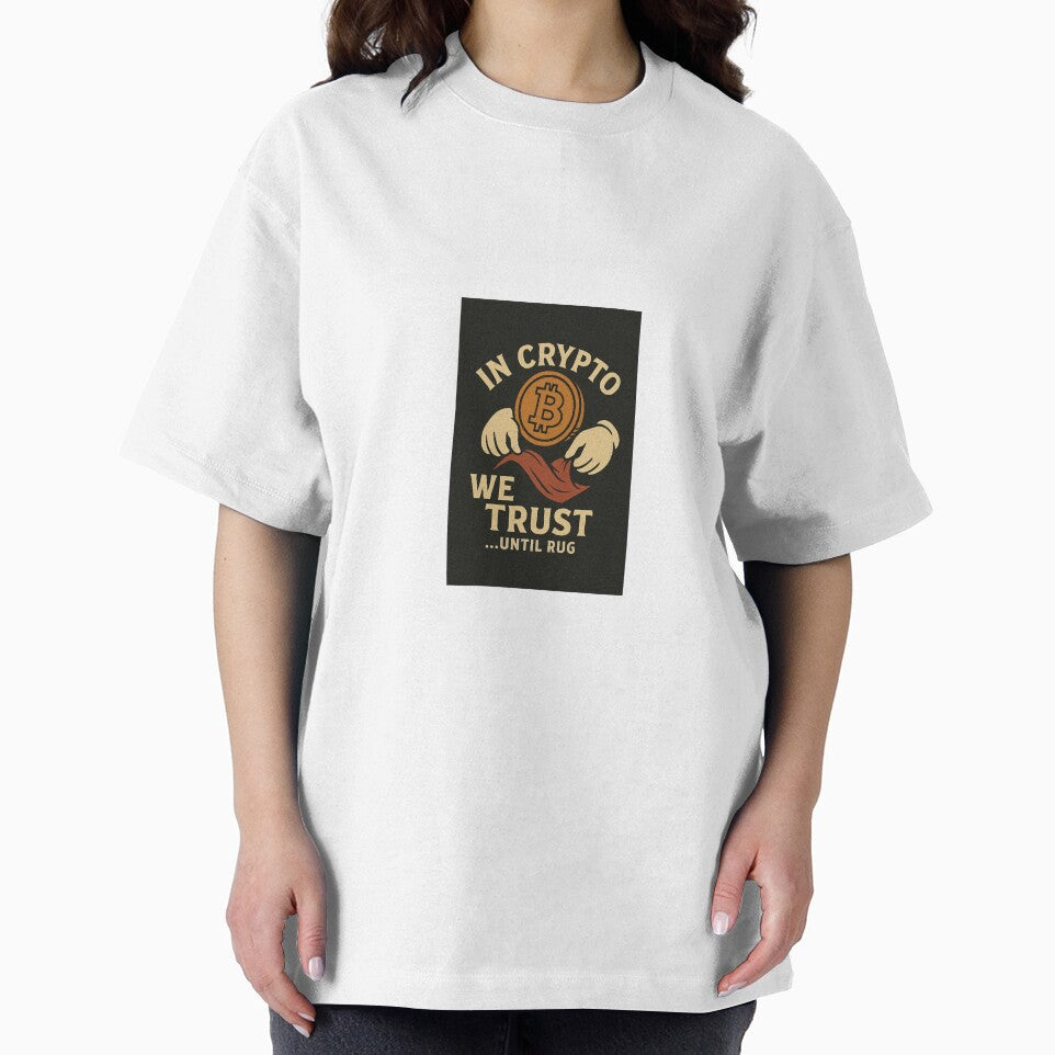 In Crypto We Trust... Until Rug – Vintage Meme Design by Justmemestore T-Shirts, Hoodie, Sweatshirt (Image 2)