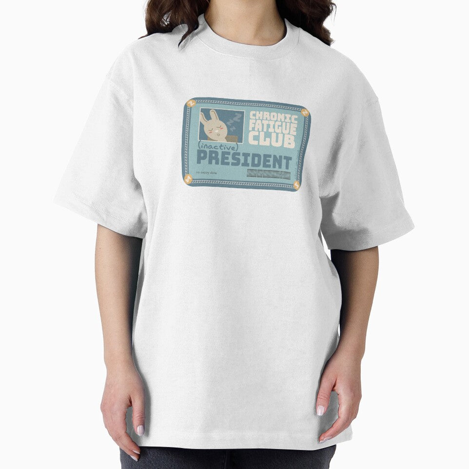 Chronic Fatigue Club - (Inactive) President Card by StuckOnGood T-Shirts, Hoodie, Sweatshirt | BlankRebels.com (Image 2)