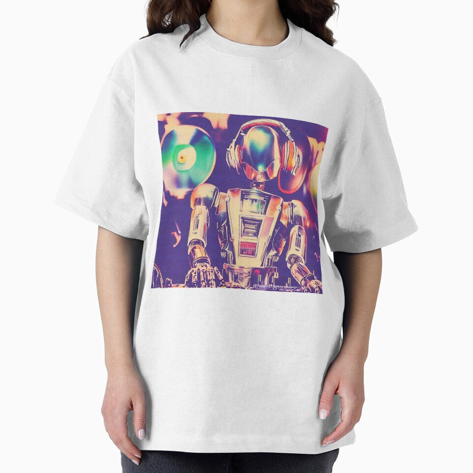 Robot Dj by Witty-Kids T-Shirts, Hoodie, Sweatshirt | BlankRebels.com (Image 2)