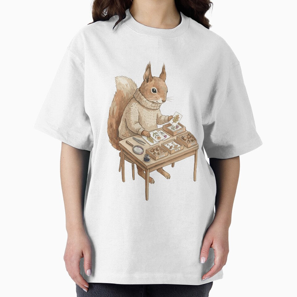 Light Academia: Archivist Squirrel by bapupa T-Shirts, Hoodie, Sweatshirt | BlankRebels.com (Image 2)
