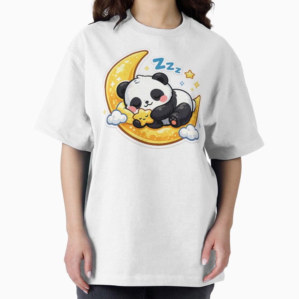 Cute Kawaii Panda, Cute Kawaii Sleeping Panda by graphic-genie