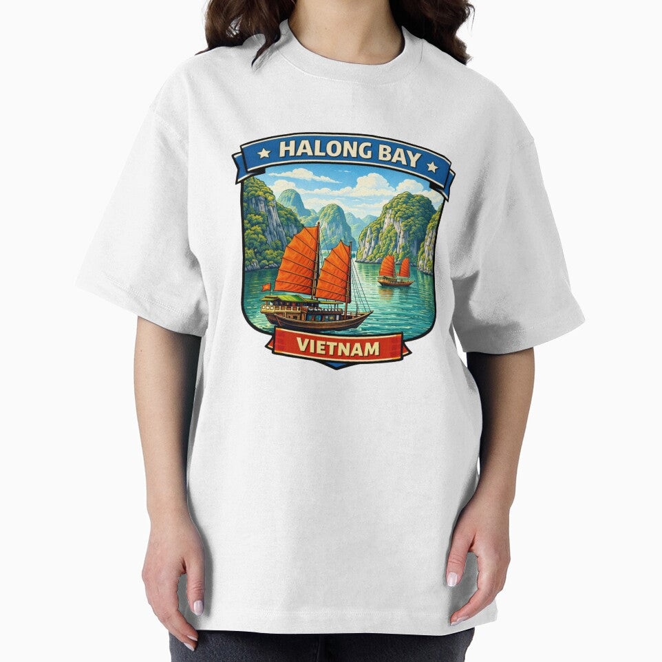 Halong Bay, Vietnam by Myra365Art T-Shirts, Hoodie, Sweatshirt | BlankRebels.com (Image 2)