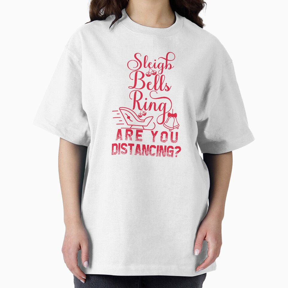 Sleigh Bells Ring, Are You Distancing? by SharksOnShore T-Shirts, Hoodie, Sweatshirt | BlankRebels.com (Image 2)