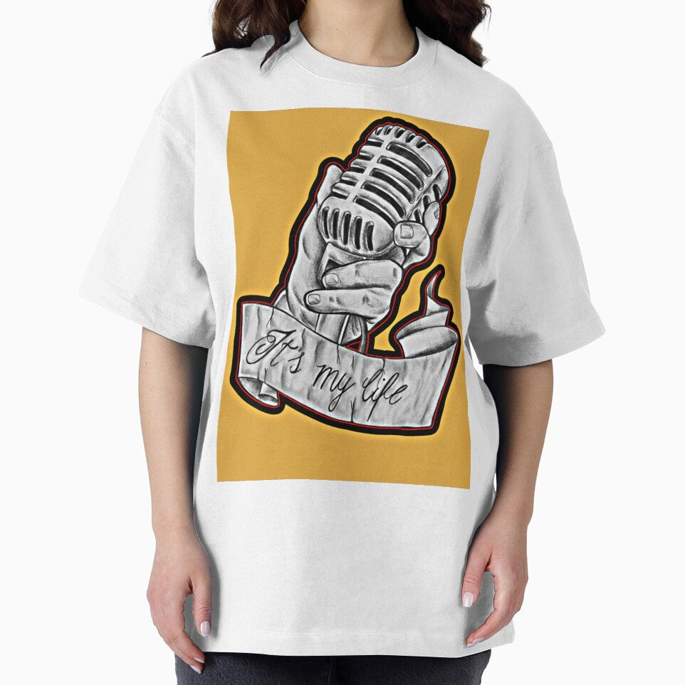 ORIGINAL VINTAGE MICROPHONE ARTWORK by CSD´99 ORIGINAL ART T-Shirts, Hoodie, Sweatshirt | BlankRebels.com (Image 2)