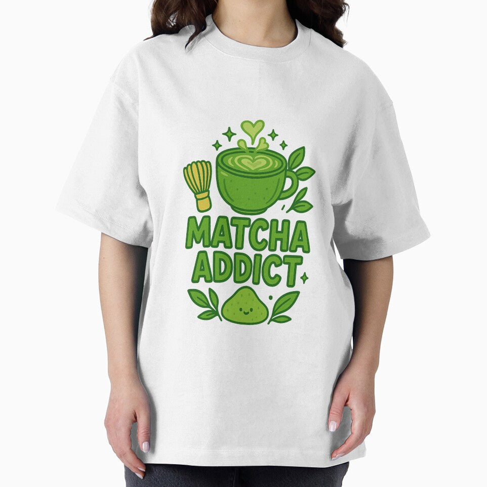 Matcha Addict! by VelvetHeat T-Shirts, Hoodie, Sweatshirt | BlankRebels.com (Image 2)