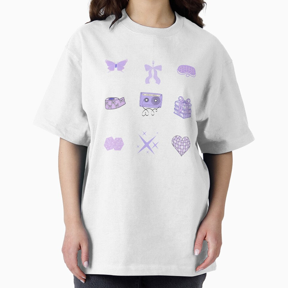 Romantic Lavender Aesthetic – Dreamy Y2K Icons by DonneeCreations T-Shirts, Hoodie, Sweatshirt | BlankRebels.com (Image 2)
