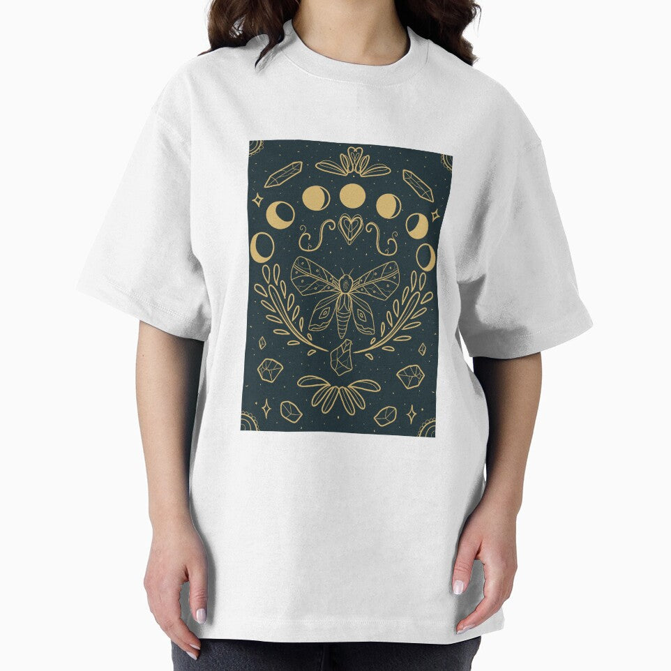 Golden Moth Moon Phase by Jessishereblehh T-Shirts, Hoodie, Sweatshirt | BlankRebels.com (Image 2)
