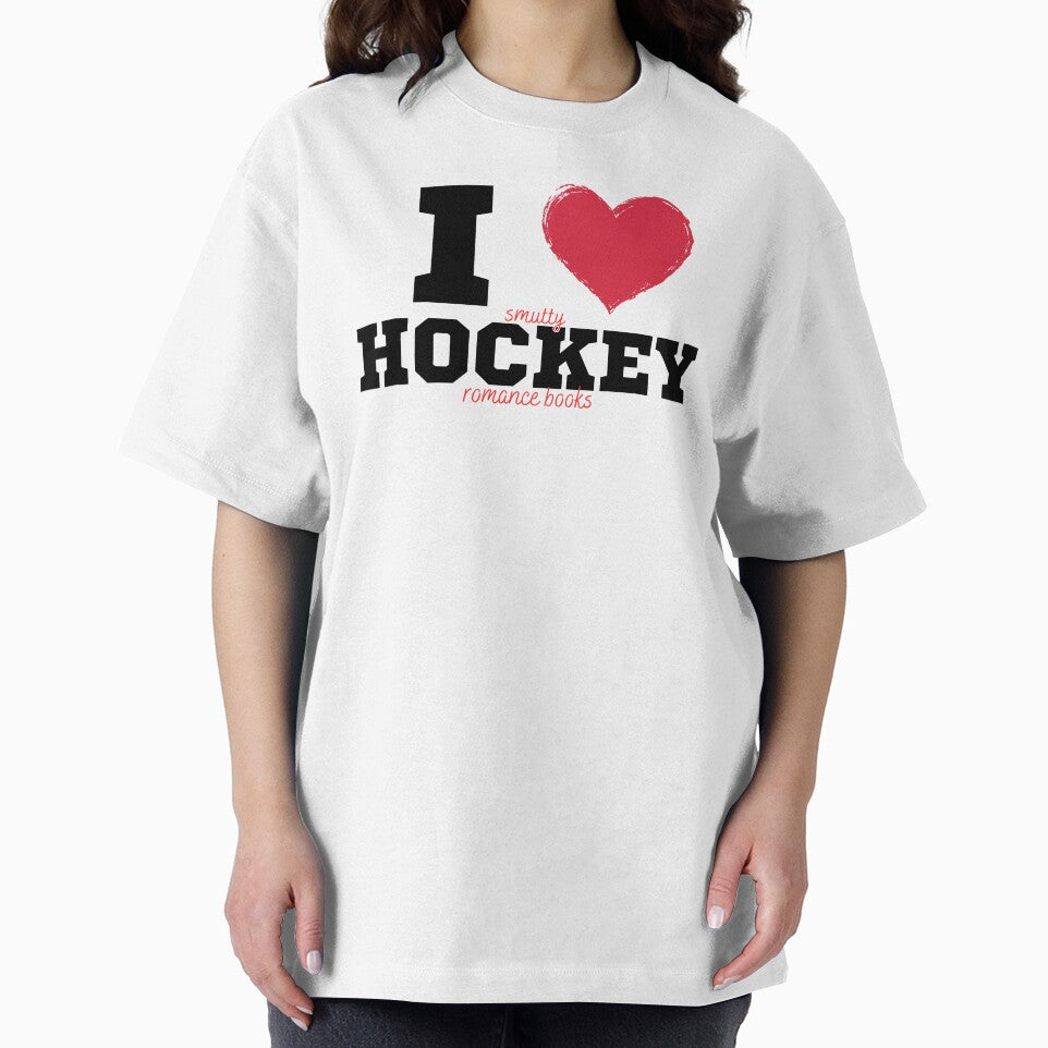 I Heart Smutty Hockey Books - Romance Book Fan by SizzleAndSmut T-Shirts, Hoodie, Sweatshirt | BlankRebels.com (Image 2)