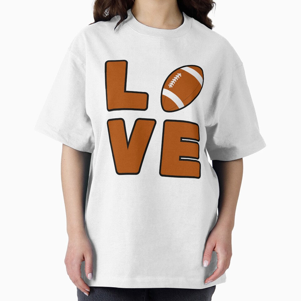 LOVE Football by ureggie T-Shirts, Hoodie, Sweatshirt | BlankRebels.com (Image 2)