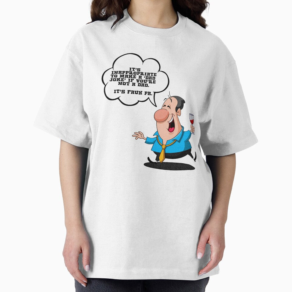 Dad Jokes Collection Dad Joke - It's Faux Pa Gift by TTFMerch
