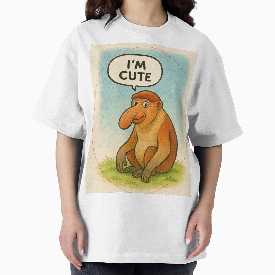 #I'M CUTE proboscis monkey by TIPOTENIOS