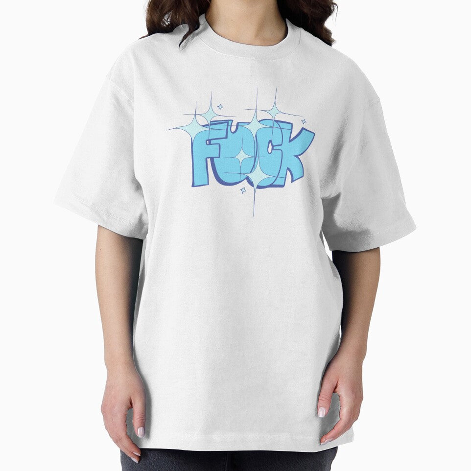 F word but pretty (blue) by gross-girl99 T-Shirts, Hoodie, Sweatshirt | BlankRebels.com (Image 2)