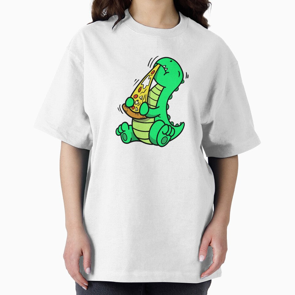 Cute Dinosaur Eat Pizza, Dino Pizza by Si Pakne T-Shirts, Hoodie, Sweatshirt | BlankRebels.com (Image 2)