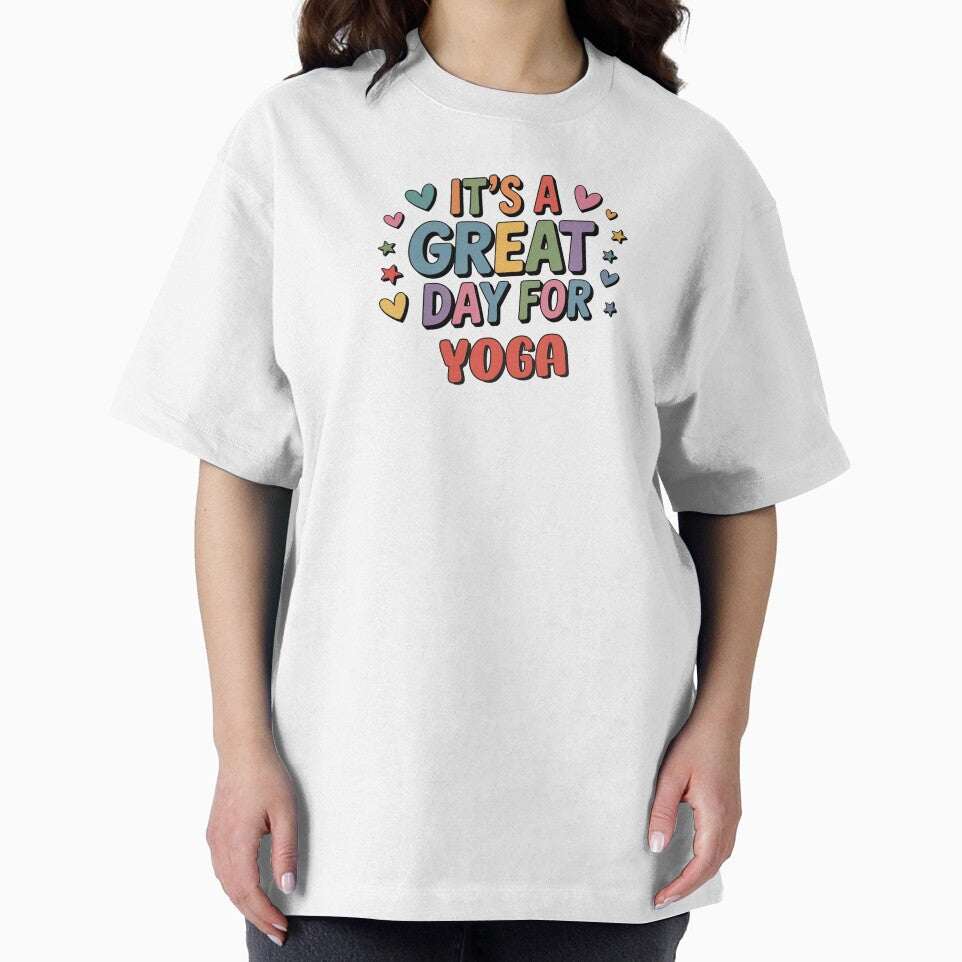 It's a Great Day for Yoga - Funny Yoga Lover by Watsonarts
