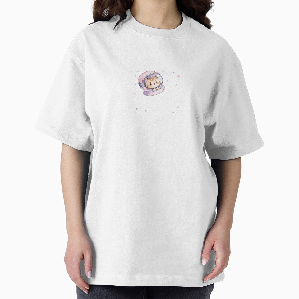 Cute Astronaut Cat in Space by Broxui T-Shirts, Hoodie, Sweatshirt | BlankRebels.com (Image 2)
