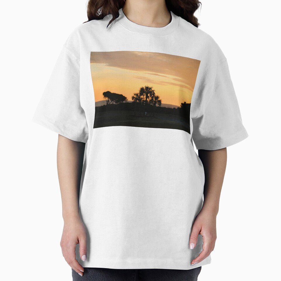 Sunset Over Palm Trees by Cynthia48 T-Shirts, Hoodie, Sweatshirt | BlankRebels.com (Image 2)