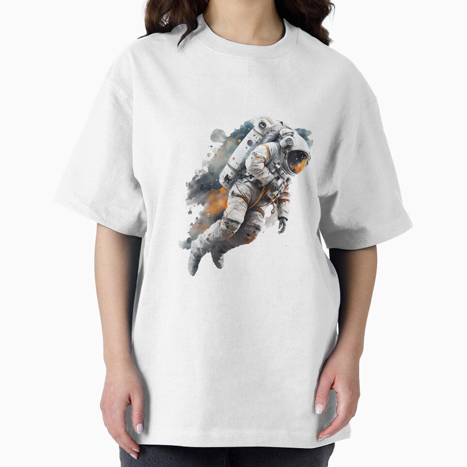 Colorful Astronaut In Space by ekachar T-Shirts, Hoodie, Sweatshirt | BlankRebels.com (Image 2)