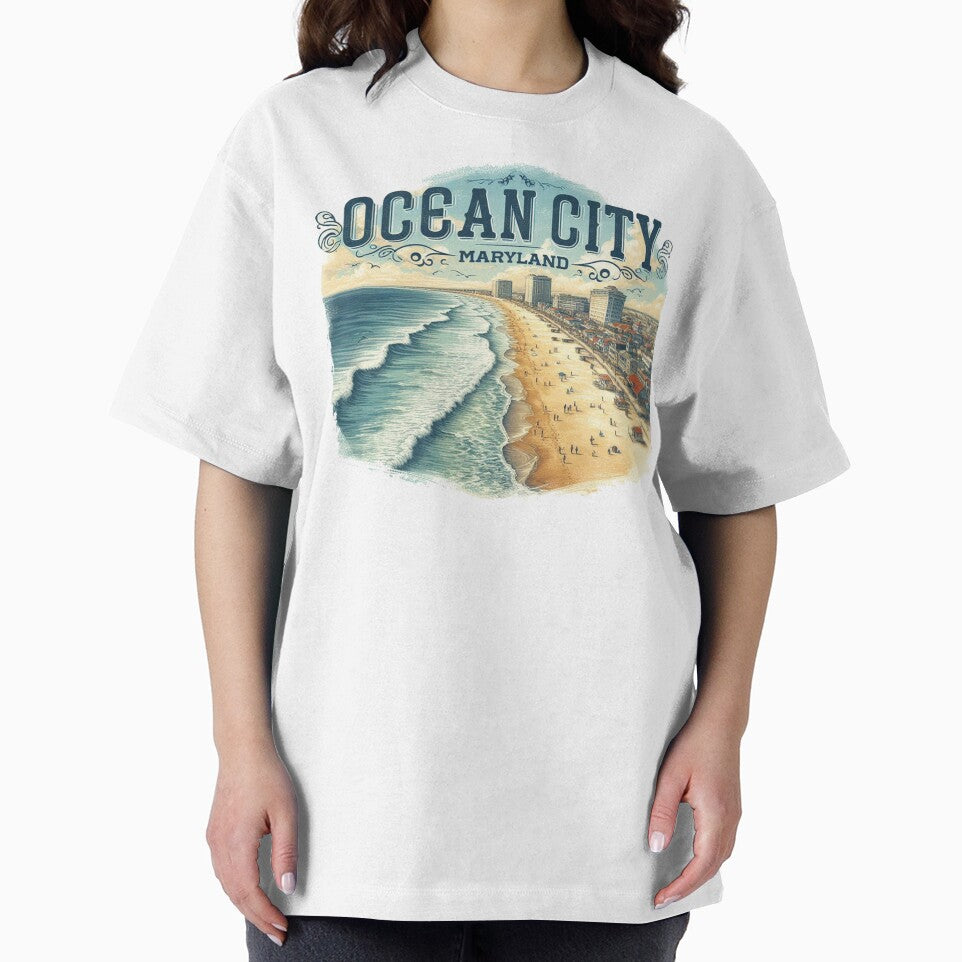 Ocean City Maryland by clarkfraser T-Shirts, Hoodie, Sweatshirt | BlankRebels.com (Image 2)